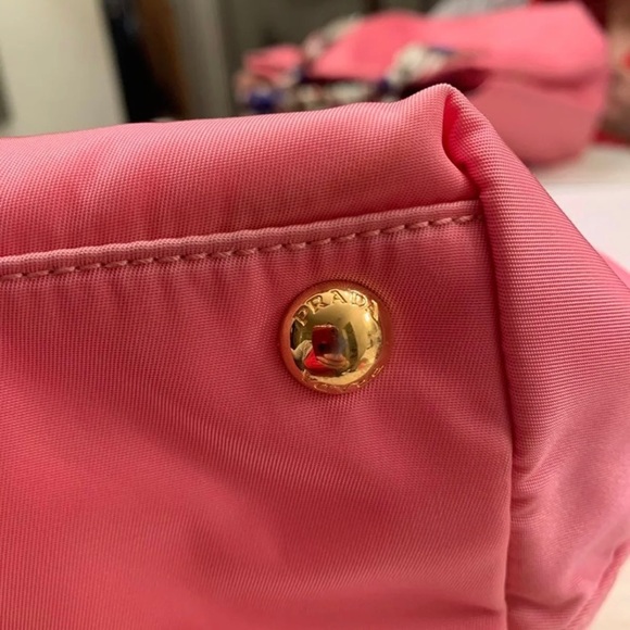 Authentic Prada Tessuto Fiocco Nylon Tote Bag - Picture 11 of 12